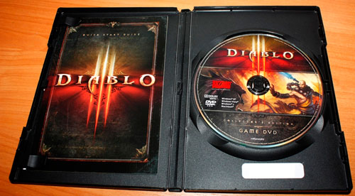 Коллекционный диск diablo 3
