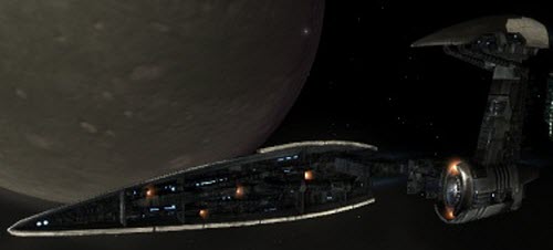 Еве корабль  электронного противодействия Sentinel