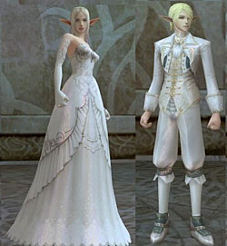 Эльфы в свадебном наряде в л2
