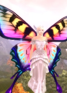 Прист с крыльями бабочки