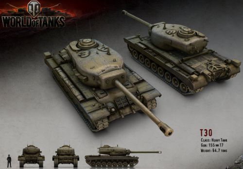 T30 в world of tanks