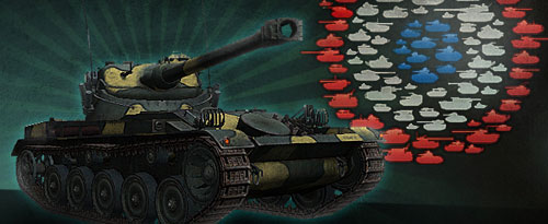 Батчат в world of tanks красуется на фоне эмблемы страны