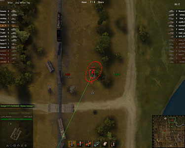 Как в world of tanks видит карту артиллерия