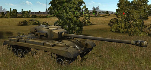 в бою world of tanks t32