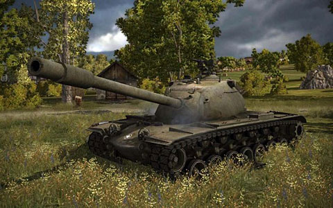 М-103 в бою world of tanks