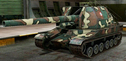 Bat-Chatillon-155 в ангаре World of Tanks
