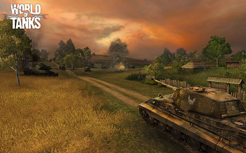 Битва на закате в world of tanks