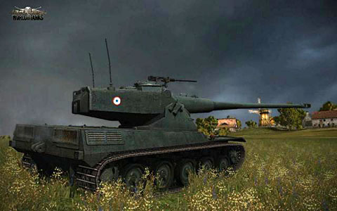 Француз в world of tanks ждет добычу