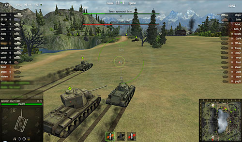 Танк кв 13 в бою world of tanks