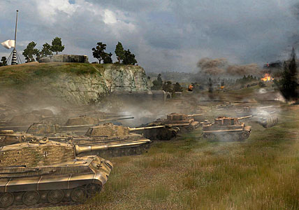 Танки королевский тигр вступают в бой world of tanks