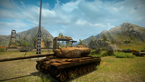 Скриншот t34 американского world of tanks