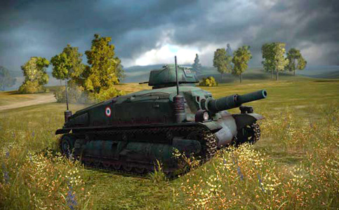 Somua SAu-40 – французская пт сау world of tanks