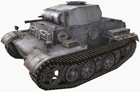 Немецкий подарочный танк PzKpfw II Ausf. J world of tanks