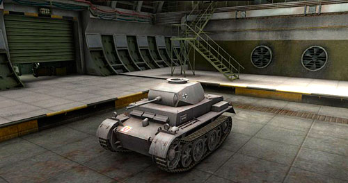 Легкий танк world of tanks pz 2 ausf g в ангаре