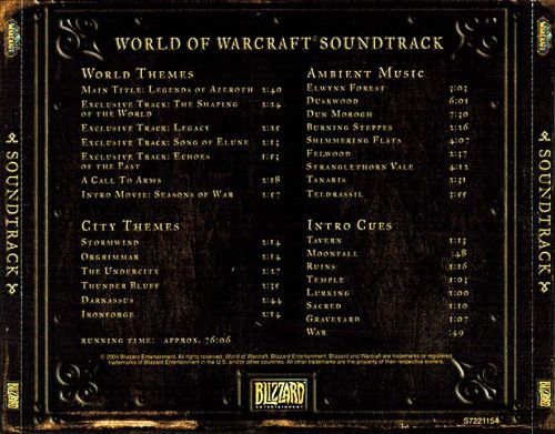 world of warcraft soundtrack