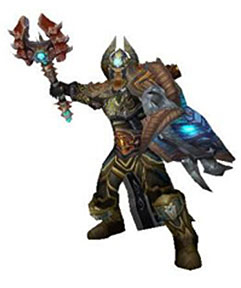 Воин из Классики Warcraft