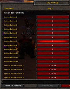 Настройки в World of Warcraft