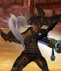 Эльф-рыцарь смерти в World of Warcraft