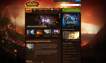 World of warcraft сайт