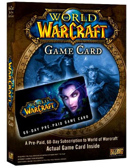 Карточки World of Warcraft